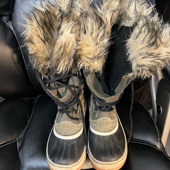 Sorel Joan of Arctic Tall Winter Boots size 7 US 38 EU - Picture 4 of 6